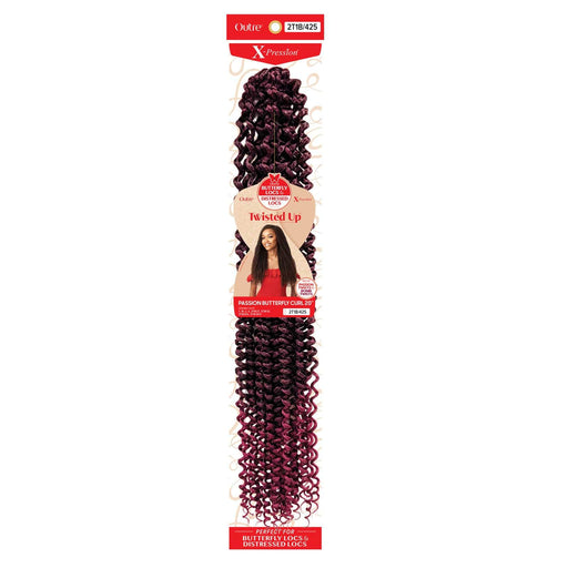 PASSION BUTTERFLY CURL 20” | Twisted Up Synthetic Braid | Hair to Beauty.