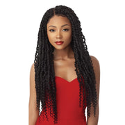 PASSION TWIST 28" | X-Pression Twisted Up Lace Front Braid Wig | Hair to Beauty.