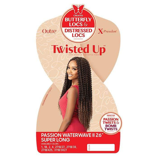 PASSION WATERWAVE II 26” SUPER LONG | Twisted Up Synthetic Braid | Hair to Beauty.