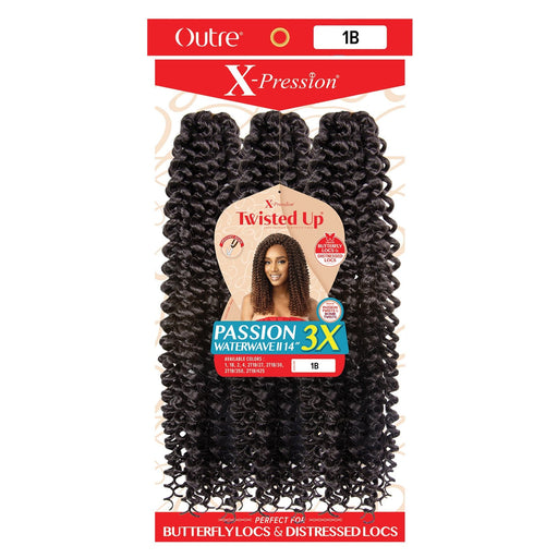 PASSION WATERWAVE II 14" 3X | Outre X-pression Twisted Up Synthetic Braid | Hair to Beauty.