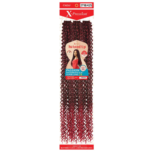 PASSION WATERWAVE II 26” SUPER LONG 3X | Outre X-Pression Twisted Up Synthetic Braid | Hair to Beauty.