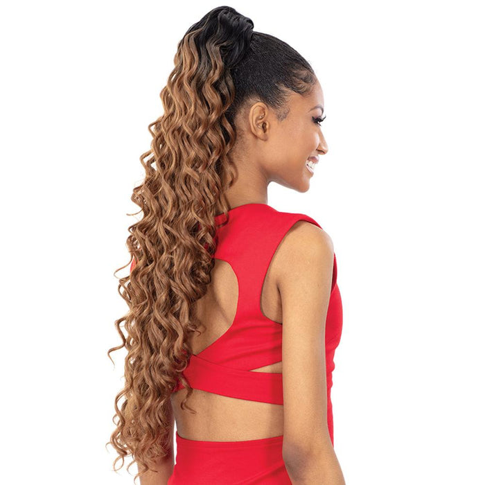 DEEP WAVE 28" | Organique Synthetic Ponytail | Hair to Beauty.