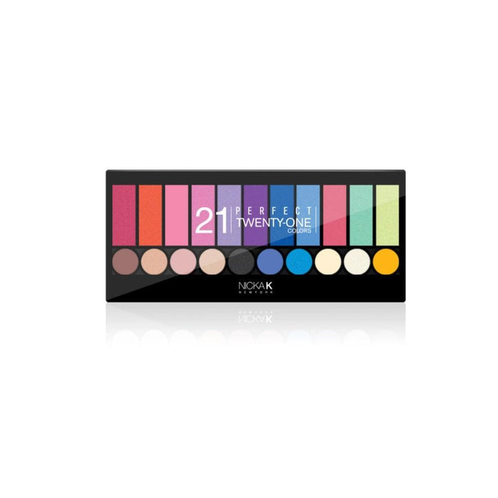 NICKA K | 21 Perfect Twenty One Colors Palette | Hair to Beauty.