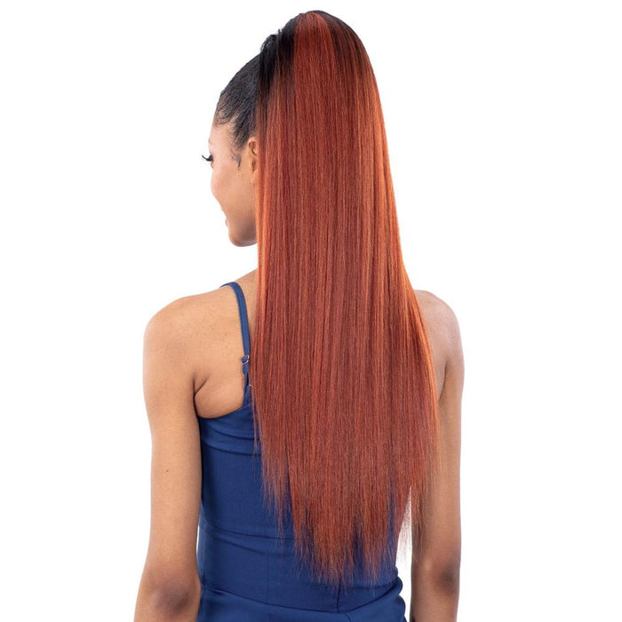 YAKY STRAIGHT 28" | Organique Synthetic Ponytail | Hair to Beauty.