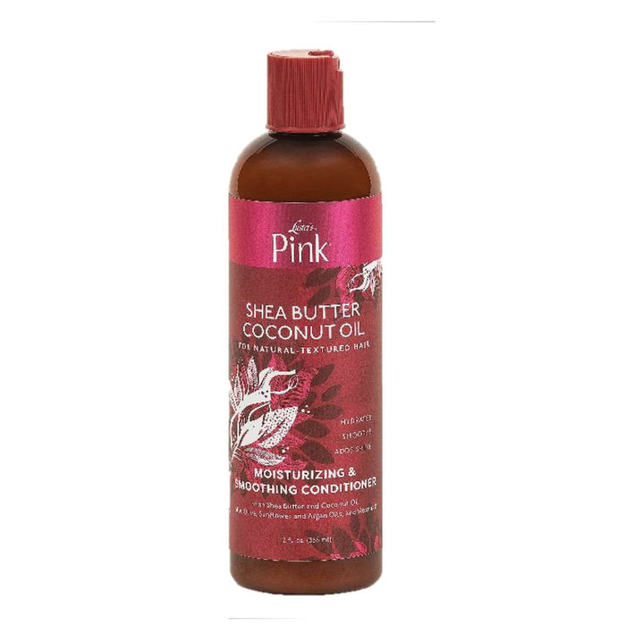LUSTER'S PINK | Shea Butter Coconut Oil Moisturizing & Smoothing Conditioner 12oz | Hair to Beauty.