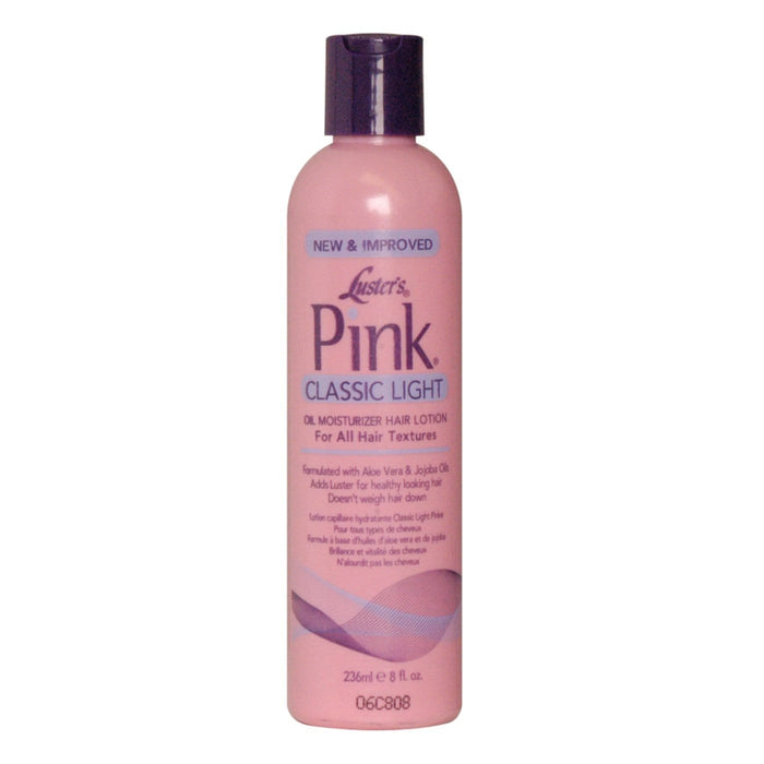 LUSTER'S PINK | Oil Moisturizer Lotion Light 8oz | Hair to Beauty.