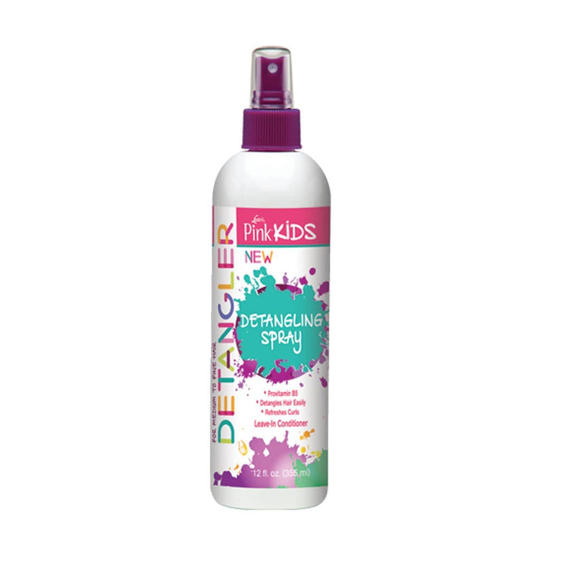 LUSTER'S PINK KIDS | Detangling Spray 12oz | Hair to Beauty.