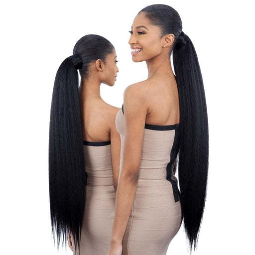 NATURAL YAKY 32" | Organique Synthetic Ponytail | Hair to Beauty.