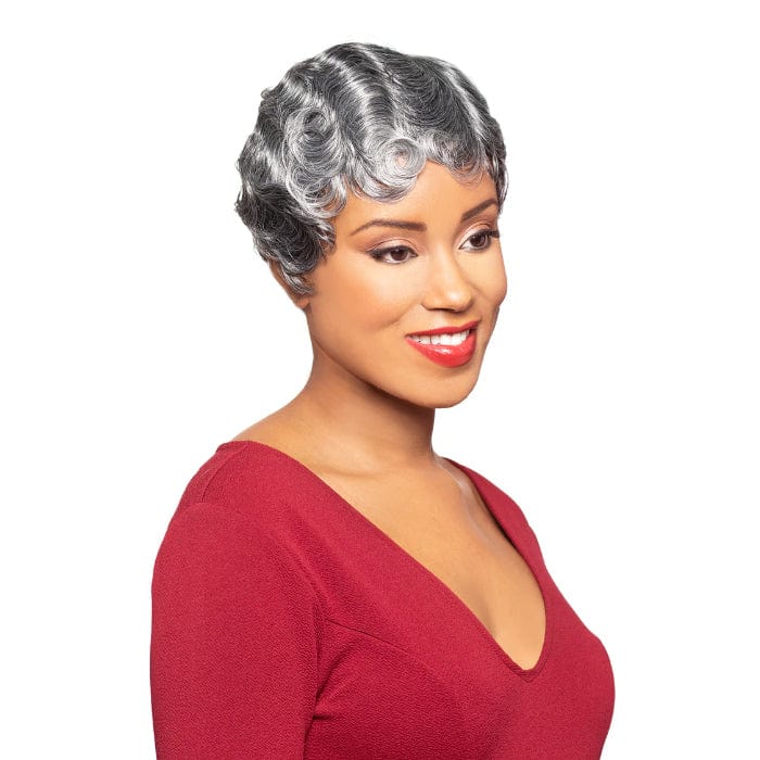 RUTH | Foxy Silver Synthetic Wig | Hair to Beauty.