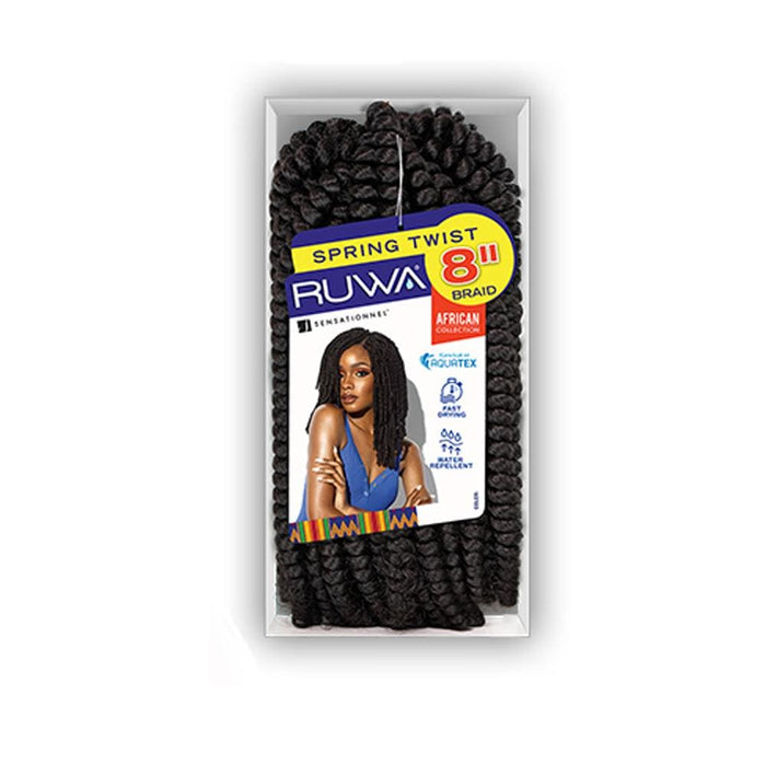 RUWA SPRING TWIST 8" | Synthetic Braid | Hair to Beauty.