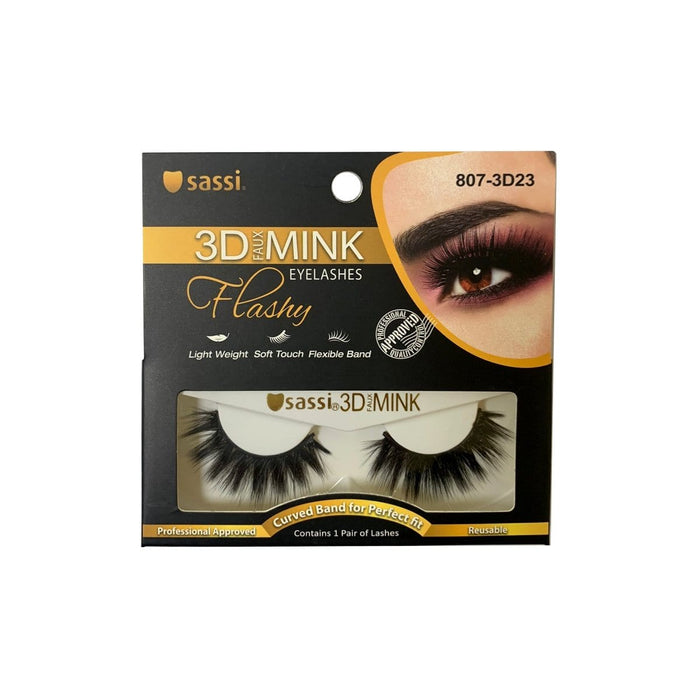 SASSI | 3D Faux Mink Eyelashes | Hair to Beauty.