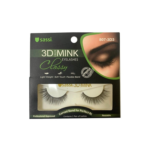 SASSI | 3D Faux Mink Eyelashes | Hair to Beauty.