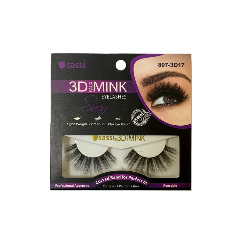 SASSI | 3D Faux Mink Eyelashes | Hair to Beauty.