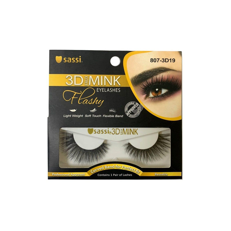 SASSI | 3D Faux Mink Eyelashes | Hair to Beauty.