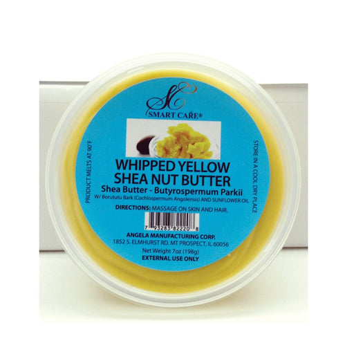 SMART CARE | 100% Whipped Shea Butter Yellow 7oz | Hair to Beauty.