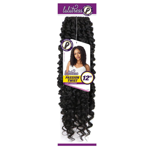 PASSION TWIST 12" | Lulutress Synthetic Crochet Braid | Hair to Beauty.