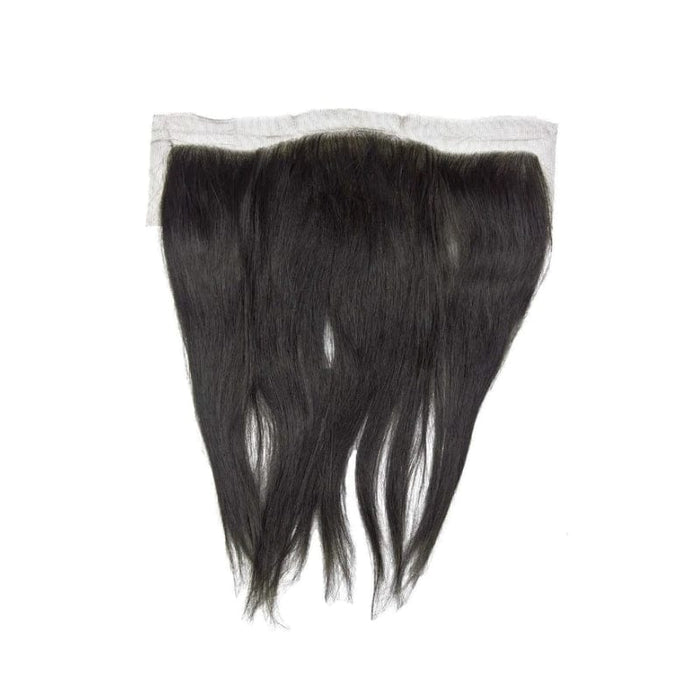 SILK COVERALL 11.5"X3.5" | Sensationnel Bare & Natural 100% Brazilian Remi Front Piece Closure - Straight 12" - Hair to Beauty.