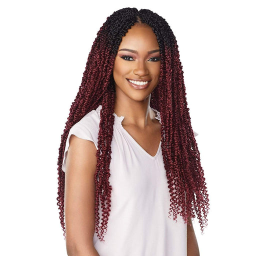 2X SKINNY PASSION TWIST 24" | Lulutress Synthetic Crochet Braid | Hair to Beauty.