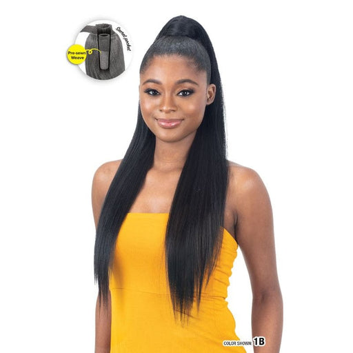 SLEEK STRAIGHT | Shake N Go Organique Synthetic Weave Ponytail