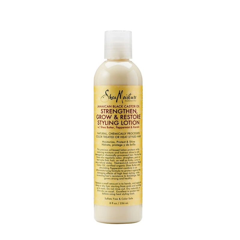 SHEA MOISTURE | Jamaican Black Castor Oil Strengthen, Grow & Restore Styling Lotion 8oz | Hair to Beauty.