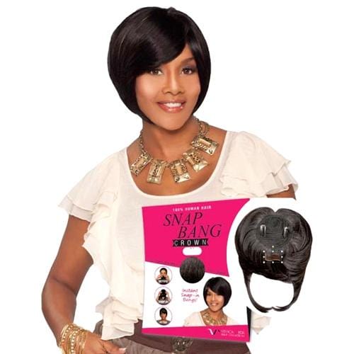 SNAP BANG CROWN | Human Hair Clip-In Hair Piece | Hair to Beauty.