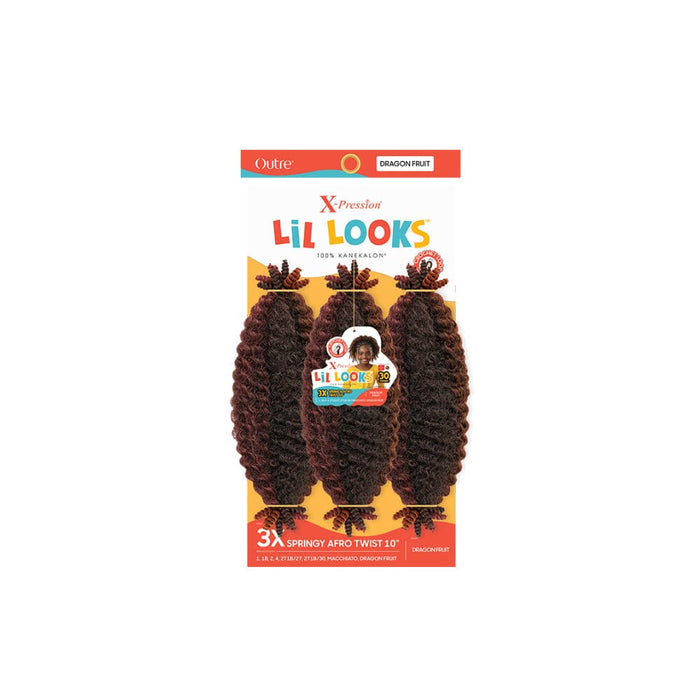 3X SPRINGY AFRO TWIST 10″ | Outre LiL Looks Crochet Synthetic Braid - Hair to Beauty.