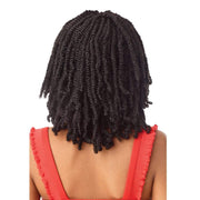 STRAIGHT BOMB TWIST 14 | X-Pression Twisted Up Lace Front Braid Wig | Hair to Beauty.