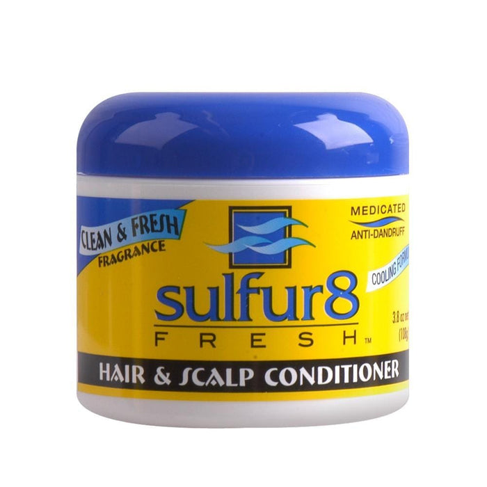 SULFUR 8 | Fresh Hair & Scalp Medicated Anti-Dandruff Conditioner 3.8oz | Hair to Beauty.