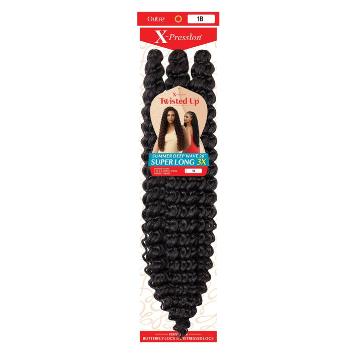 3X SUPERLONG SUMMER DEEP WAVE 26" | Outre X-pression Twisted Up Synthetic Braid - Hair to Beauty.