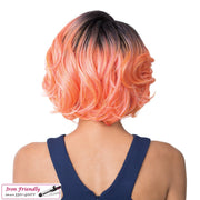 ISSAC | Synthetic Swiss Lace Front Wig | Hair to Beauty.