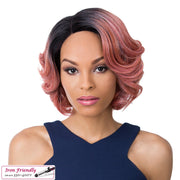 ISSAC | Synthetic Swiss Lace Front Wig | Hair to Beauty.
