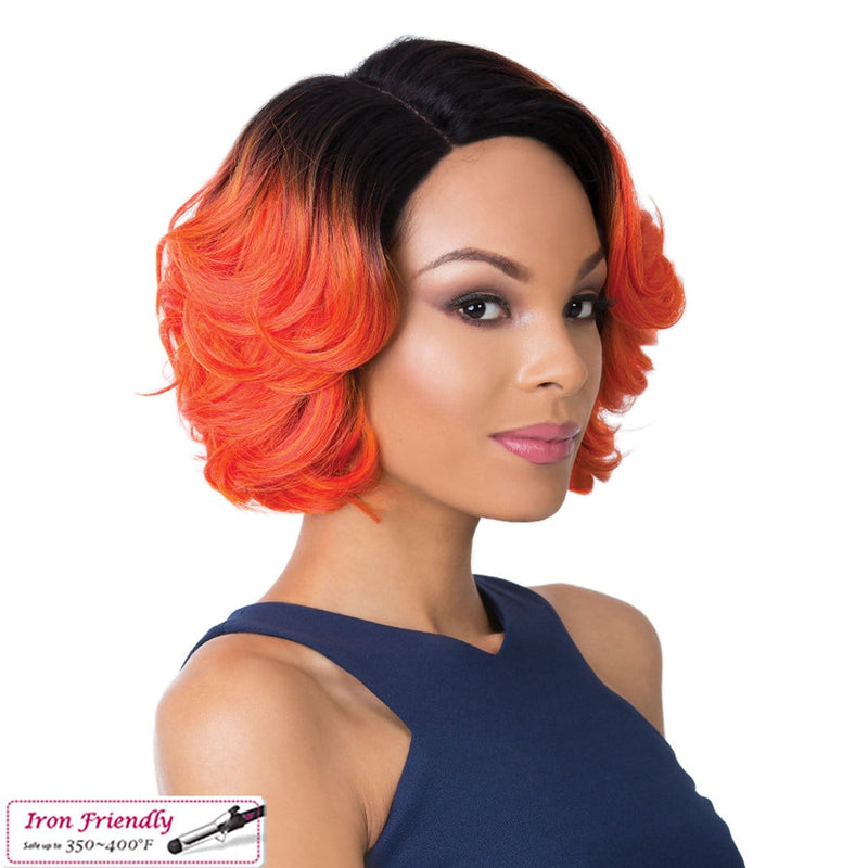 ISSAC | Synthetic Swiss Lace Front Wig | Hair to Beauty.