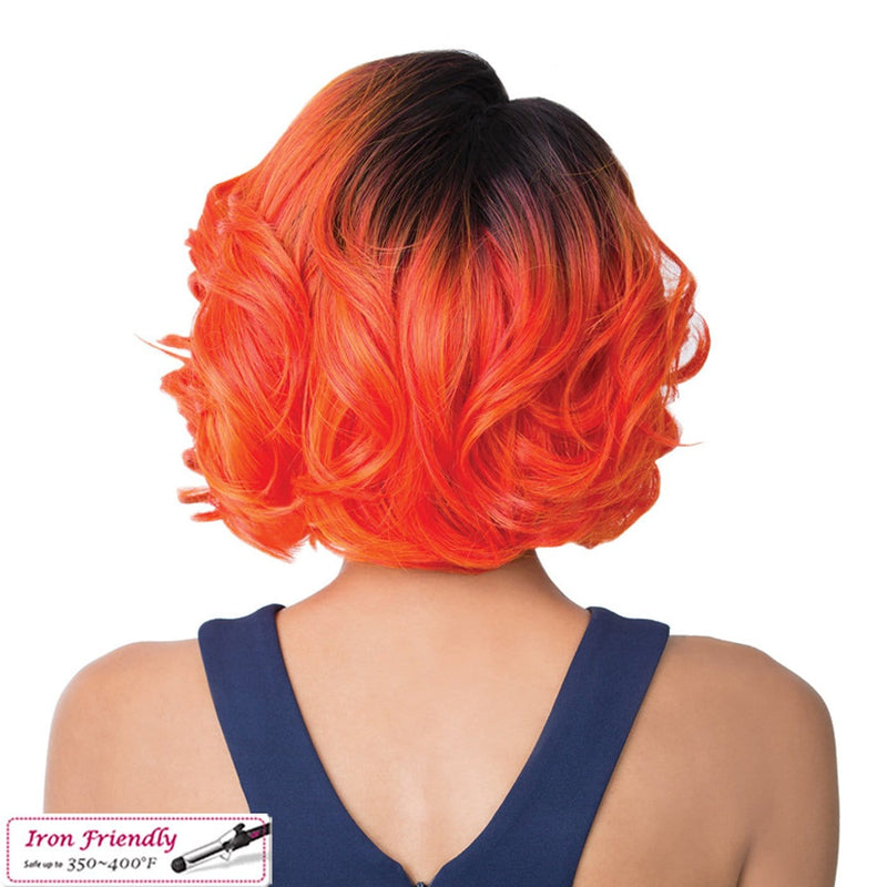 ISSAC | Synthetic Swiss Lace Front Wig | Hair to Beauty.