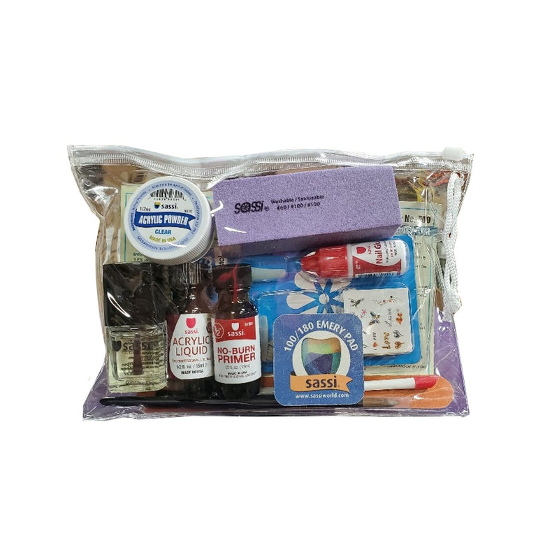SASSI | Professional Acrylic Kit (12items/kit) 500 | Hair to Beauty.
