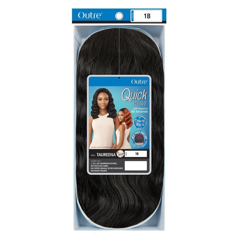 TAUREENA | Outre Quick Weave Synthetic Half Wig | Hair to Beauty.