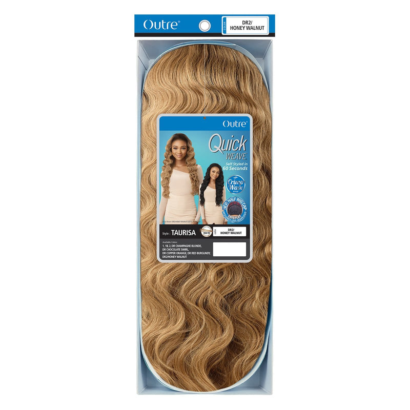 TAURISA | Outre Quick Weave Synthetic Half Wig | Hair to Beauty.