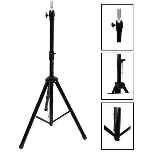 BE U | Adjustable Cosmetology Mannequin Head Holder Tripod Stand | Hair to Beauty.