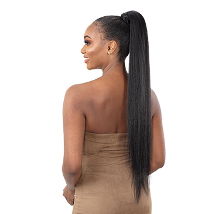 TRUE YAKY | Organique Express Wrap Synthetic Ponytail | Hair to Beauty.