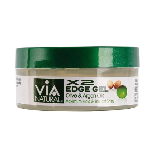 VIA NATURAL | Nourishing Olive & Argan Oils X2 Edge Gel 2oz | Hair to Beauty.