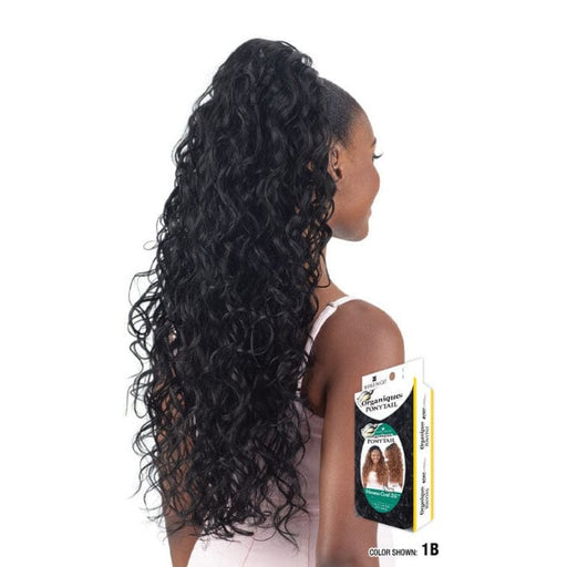 VIENNA CURL 26" | Shake N Go Organique Synthetic Ponytail - Hair to Beauty.