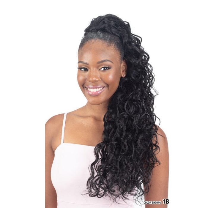 VIENNA CURL 26" | Shake N Go Organique Synthetic Ponytail - Hair to Beauty.