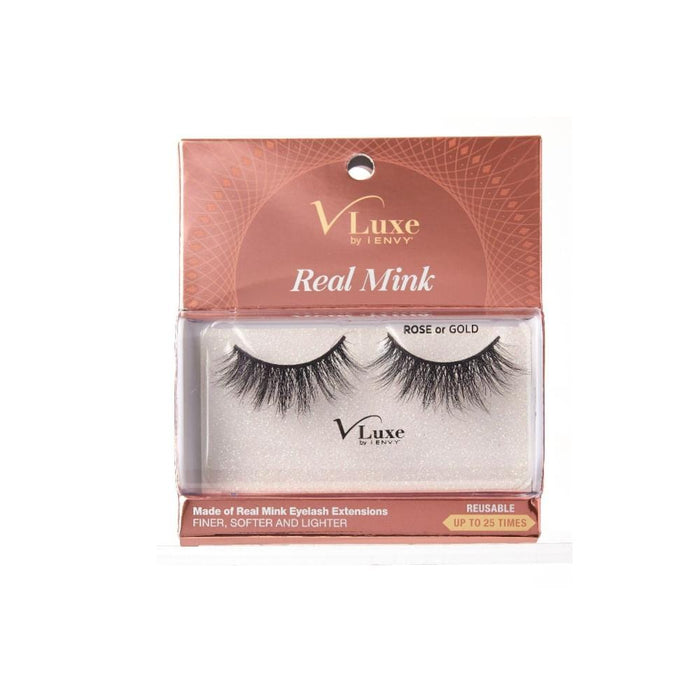 KISS | V Luxe Real Mink Eyelashes | Hair to Beauty.