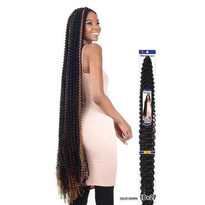 FREETRESS BRAID Hair Extensions Water Wave 22 crochet latch hook NEW Color  27