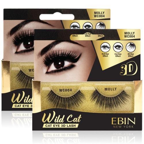Ebin New York | Wild Cat Eye 3D Lash (Molly) | Hair to Beauty.