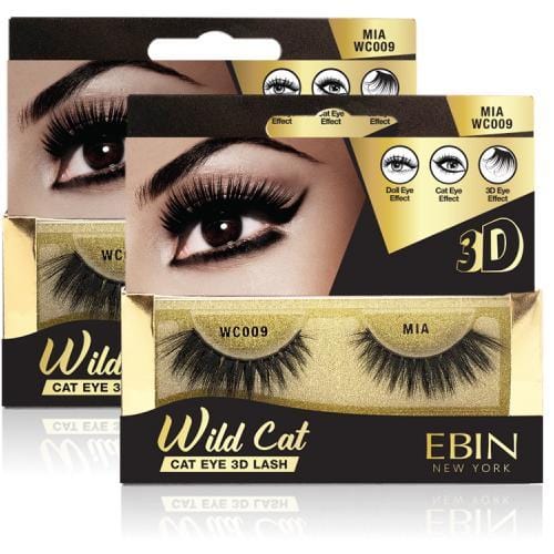 Ebin New York | Wild Cat Eye 3D Lash (Mia) | Hair to Beauty.