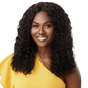 WET & WAVY DEEP CURL 20″ | Outre The Daily Unprocessed Human Hair Lace Part Wig | Hair to Beauty.