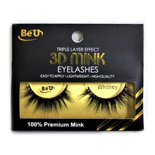 BE U | 3D Mink Eyelashes WHITNEY | Hair to Beauty.