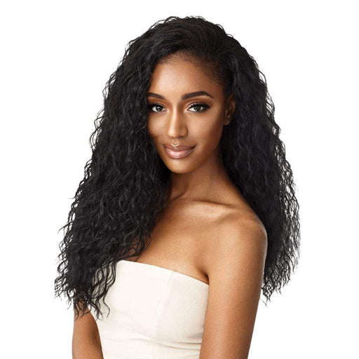 BEACH CURL 24" | Quick Weave Synthetic Half Wig (WET&WAVY) | Hair to Beauty.