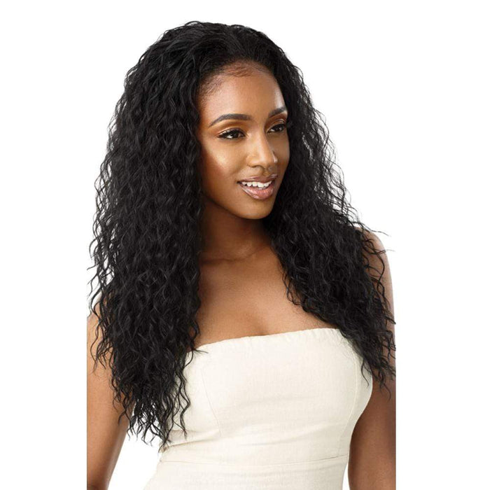 BEACH CURL 24" | Quick Weave Synthetic Half Wig (WET&WAVY) | Hair to Beauty.