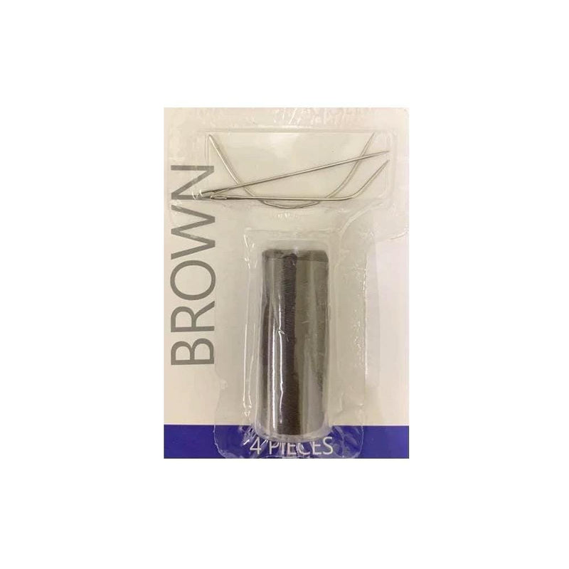 BE U | Weaving Thread & Needles Combo Brown | Hair to Beauty.